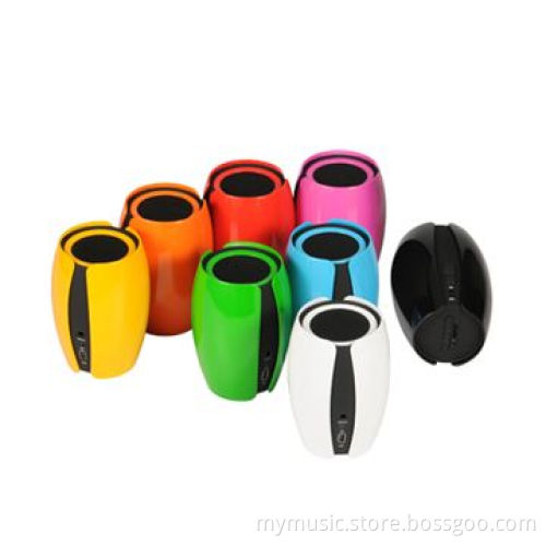 Pocket Tulip Bluetooth Speakers with Rechargeable Battery and Micro SD Card Function